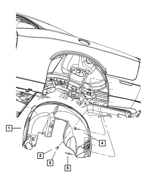 Aperture Panel and Pillar Supports for 2015 Dodge Challenger #2