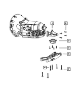6101759 - NAG1; W5A580; 5-Speed; Automatic Transmission: Hex Head Screw And Washer for Mopar Image