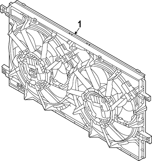 Cooling Fan for 2022 Volvo C40 Recharge #0