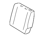 7165212A10 - Body: Seat Back Pad for Toyota Image