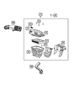 68293164AC - Fuel and Accelerator Pedal: Air Cleaner Element for Mopar Image