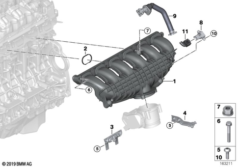 Intake Manifold for 2012 BMW Z4 35i #0