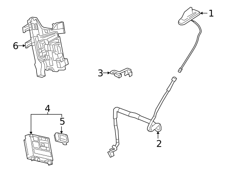 Communication System Components for 2024 Chevrolet Silverado 3500 HD #0