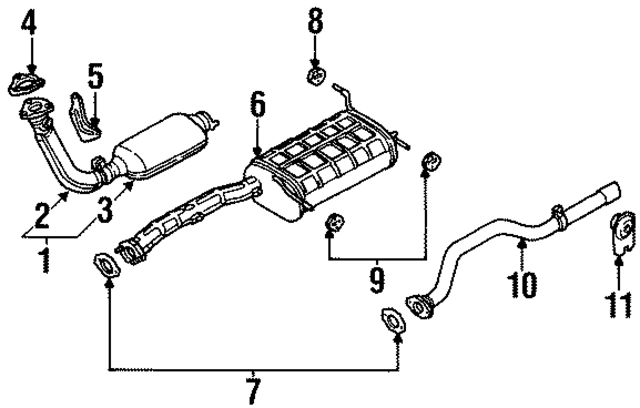 K09C20600 - : Catalytic Converter for Kia Image