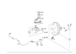 2044302730 - Brakes: Parts Kit, Brake Booster for Mercedes-Benz Image