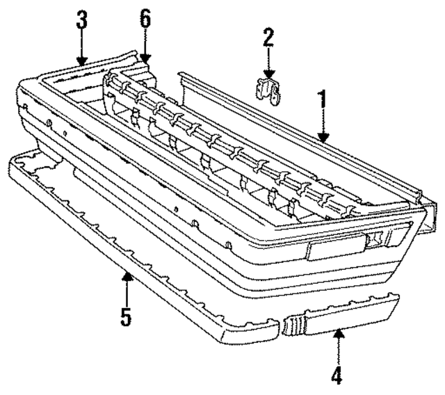 6817745 - : Bumper Impact Absorber for Volvo Image