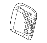 883904D041AGU - Body: Seat Back Panel for Kia: Sedona Image