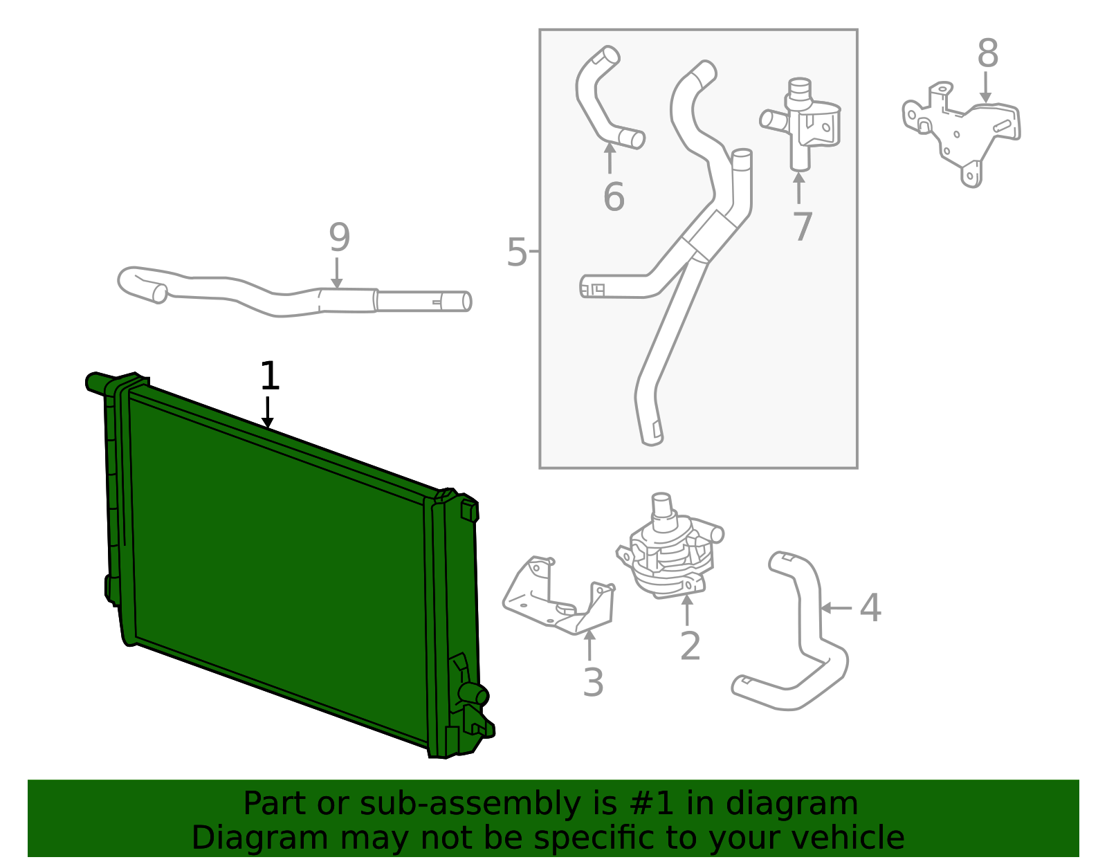 Matick Shoes Radiator 23385891 | Shop Matick Buick GMC