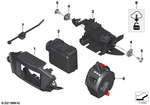 61319467943 - : Combination Switch Left for BMW-Motorrad Image