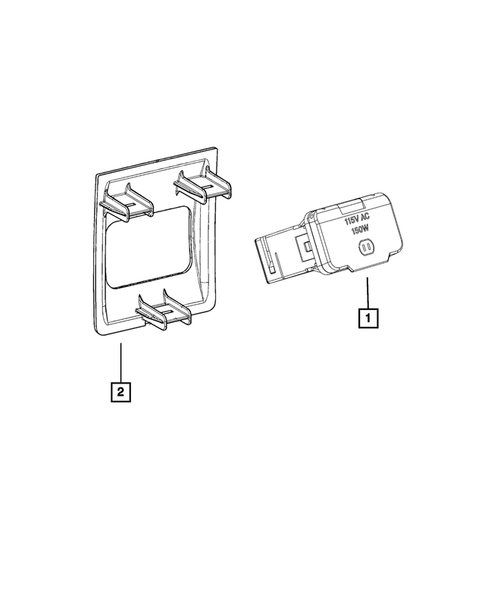 Power Distribution Center, Fuse Block, Junction Block, Relays and Fuses for 2012 Ram 3500 #5