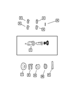 4778149 - Wiper/Washers-Miscellaneous: Door Lock Cylinder Cap for Chrysler: 300M, Aspen, Concorde, Sebring, Town &amp; Country, Voyager | Dodge: Caravan, Dakota, Durango, Grand Caravan, Intrepid, Neon, Ram 1500, Ram 2500, Ram 3500, Stratus, Viper | Jeep: Grand Cherokee, Liberty | Ram: Dakota Image