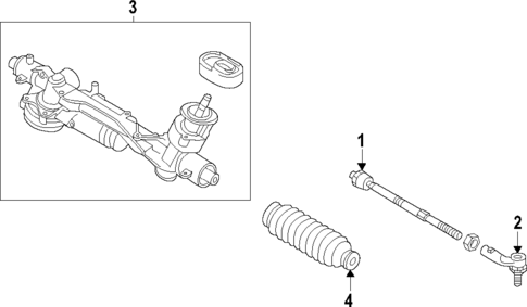 Steering Gear & Linkage for 2023 Volkswagen Taos #1