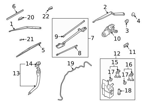 Wipers for 2007 Nissan 350Z #0