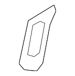 KB3Z26666L75AA - Body: Latch Cover for Ford Image