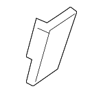 KB3Z26666L76AA - Body: Latch Cover for Ford Image