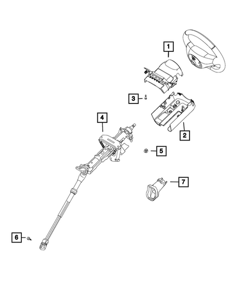 Steering Column and Intermediate Shaft for 2017 Alfa Romeo Giulia #0