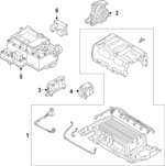 366003D012 - Hybrid Components: Control Unit for Kia: Optima Image