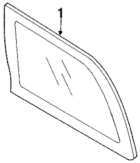 Glass & Hardware for 1999 Mercury Tracer #0