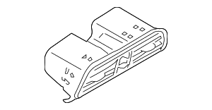 99755298008D12 - Body: Dashboard Air Vent for Porsche Image