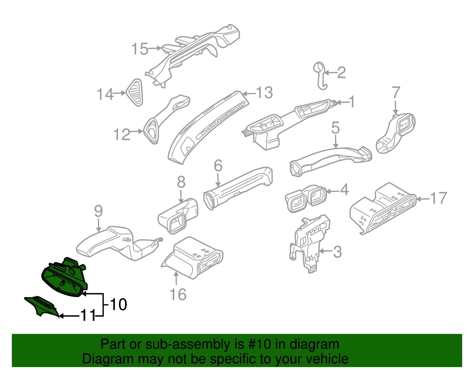 Lower Cover - Porsche (997-572-396-03-N23)