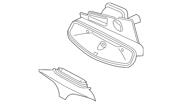 Lower Cover - Porsche (997-572-396-03-N23)