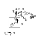 68598048AB - Cooling: Chiller Heat Exchanger for Ram: 1500 Image