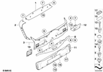 51497188390 - : Trim Panel, Trunk Lid, Center for BMW Image