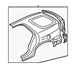 4646S3VA80ZZ - Body: Quarter Panel for Acura: MDX Image