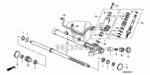 6532SNAA01 - Chassis: OIL SEAL SET, ROTARY VALVE for Honda Image