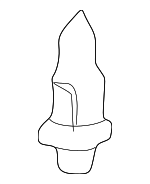 90467A0008 - Body: Bumper Cover Clip for Scion: tC, xB | Toyota: 4Runner, Avalon, Camry, Celica, Corolla, FJ Cruiser, Highlander, Land Cruiser, Matrix, MR2 Spyder, Paseo, Prius, RAV4, Sequoia, Sienna, Solara, Tacoma, Tercel, Tundra, Yaris Image