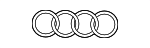 4E08537422ZZ - Body: Emblem for Audi Image
