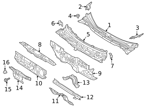 Cowl for 2025 Mitsubishi Eclipse Cross #0