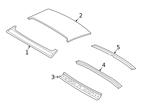 Roof & Components for 2013 BMW 650i xDrive #0