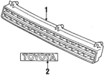 753111A331 - Body: Nameplate for Toyota: Corolla Image