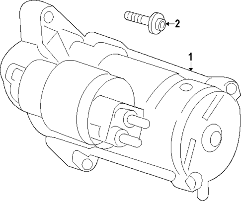 Starter for 2025 Ford Transit-350 #0