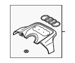 6E103926N - Engine: Rear Cover for Audi Image