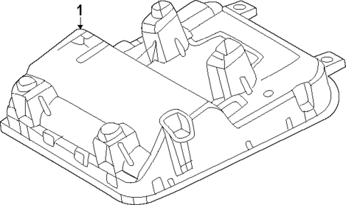 Overhead Console for 2025 Toyota 4Runner #0