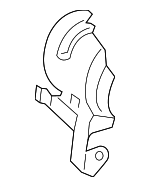 6K145787C - Exhaust: Lower Shield for Volkswagen: Beetle, Jetta, Passat Image