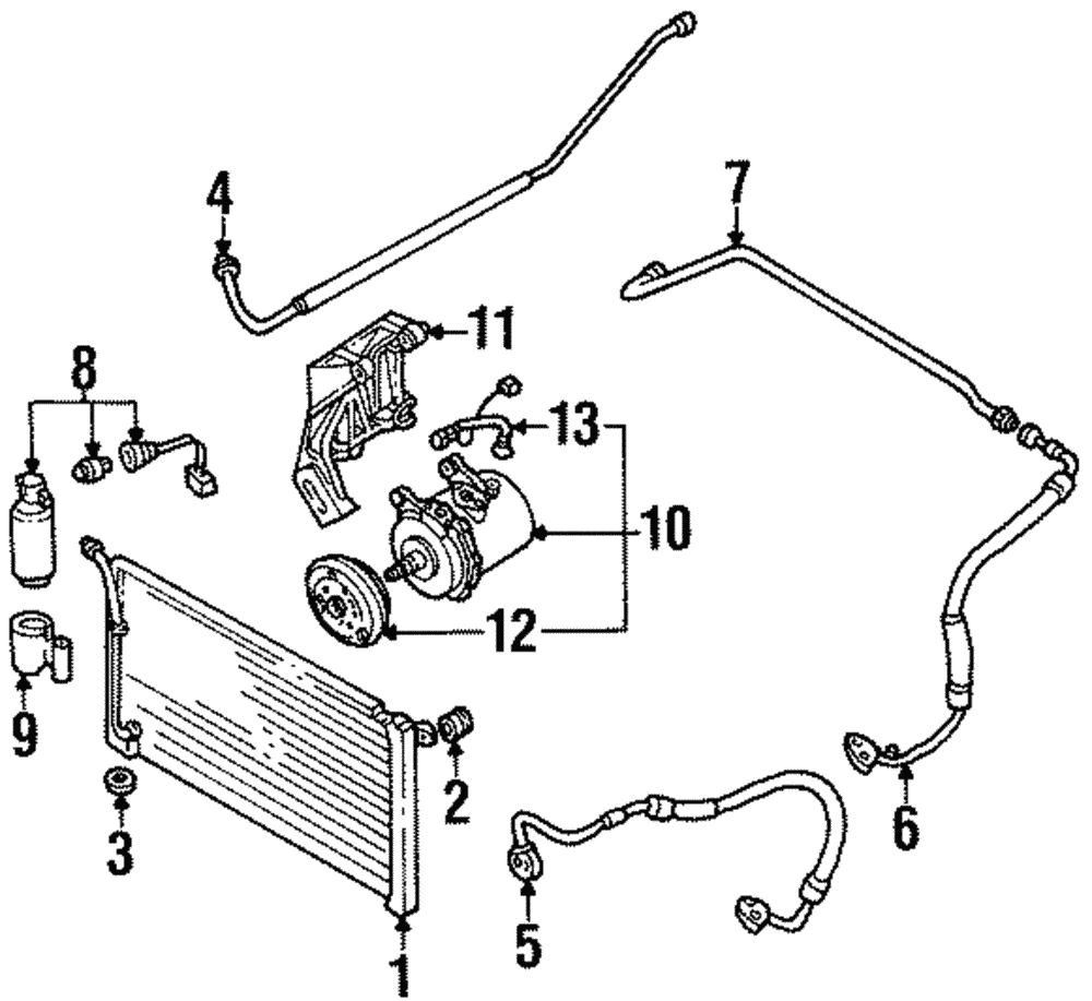 A/C Receiver Drier - Nissan (92132-70P00)