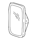 4467277 - Body: Mirror Head for Dodge: B150, B250, B350 Image