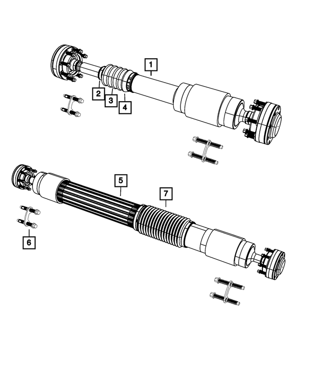 5013626AA - Rear Axle; Dana 226 MM; Differential and Drive Line: Boot Clamp, Small for Mopar Image