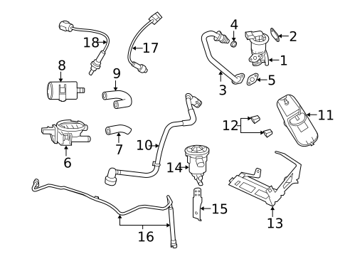 EGR System for 2007 Chrysler 300 #0