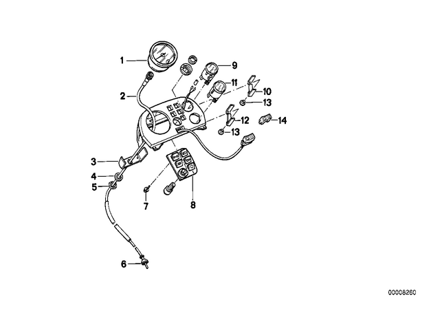 62132315106 - : Holder for BMW-Motorrad Image