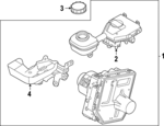 36013390 - Body: Booster Assembly for Volvo Image