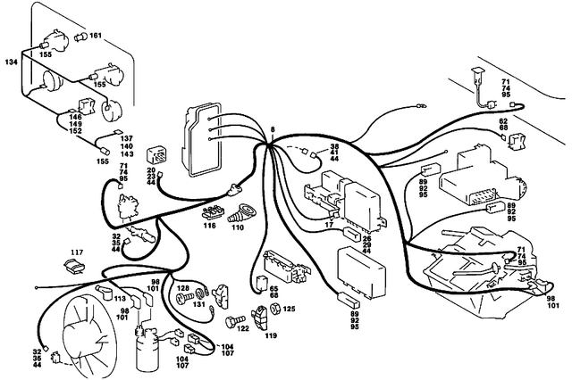 1075400510 - Electrical Equipment and Instruments: Electrical Wiring Harness for Mercedes-Benz Image image