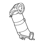 285102S205 - : Catalytic Converter for Hyundai Image