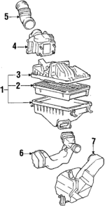 2225074080 - : Mass Air Flow Sensor for Toyota Image