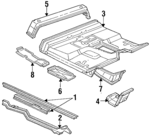 F2TZ1510129A - Body: Rocker Panel for Ford: Bronco, F-150, F-250, F-250 HD, F-350, F-Super Duty Image