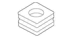 971881867 - Body: Seat Air Suspension Supply Hose for Porsche Image