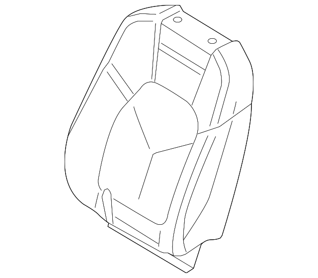 Seat Back Cover - Porsche (9Y0-881-805-CC-OU6)